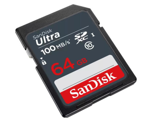 Карта пам'яті SanDisk 64GB SDXC class 10 UHS-1 (SDSDUNR-064G-GN3IN)