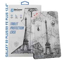 Чохол до планшета BeCover Smart Case Samsung Tab S9 Plus (SM-X810/SM-X816)/S9 FE Plus (SM-X610/SM-X616) 12.4" Paris (710380)