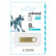 USB флеш накопичувач Wibrand 8GB Puma Gold USB 2.0 (WI2.0/PU8U1G)