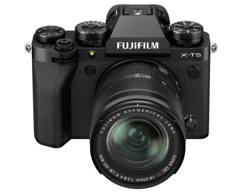 Цифровий фотоапарат Fujifilm X-T5 + XF 18-55mm F2.8-4 Kit Black (16783020)