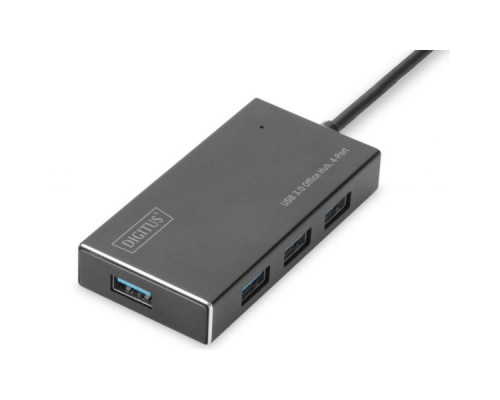Концентратор Digitus USB 3.0 Hub, 4-port (DA-70240-1) Концентратор Digitus USB 3.0 Hub, 4-port (DA-70240-1)