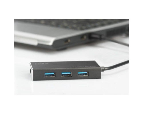 Концентратор Digitus USB 3.0 Hub, 4-port (DA-70240-1) Концентратор Digitus USB 3.0 Hub, 4-port (DA-70240-1)
