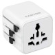 Перехідник Canyon Travel Adapter OnTour One EU/UK/US/AUS White (CNS-TA1005W)