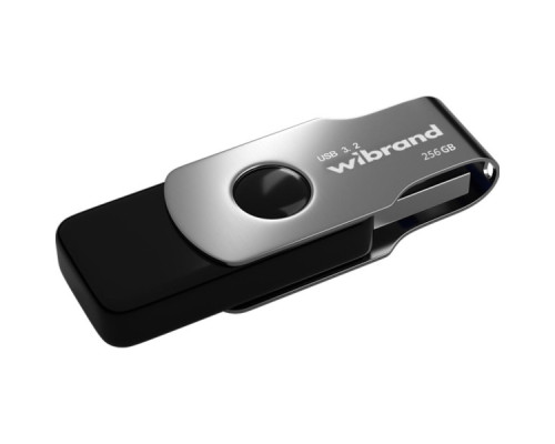 USB флеш накопичувач Wibrand 256GB Lizard Black USB 3.2 (WI3.2/LI256P9B)