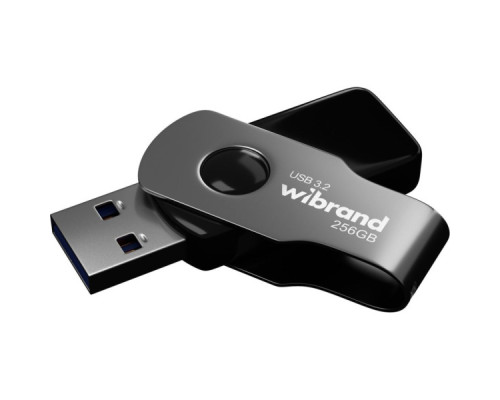 USB флеш накопичувач Wibrand 256GB Lizard Black USB 3.2 (WI3.2/LI256P9B)