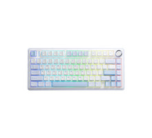 Клавіатура Aula F75 Gasket Greywood V3 switch Hot-Swap PBT Wireless/Bluetooth/USB Blue (6948391208633)