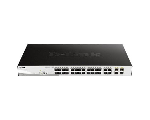 Комутатор мережевий D-Link DGS-1210-28MP/F1A (DGS-1210-28MP)