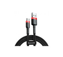 Дата кабель USB 2.0 AM to Micro 5P 1.0m Black-Red Baseus (514488)