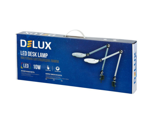 Настільна лампа Delux LED TF-530 10 Вт (90018132) Настільна лампа Delux LED TF-530 10 Вт (90018132)