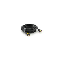 Кабель мультимедійний HDMI M to HDMI M 5.0m V2.0 4K UHD black VEGGIEG (YT-HDMI(M)/(M)HA-5/19714)