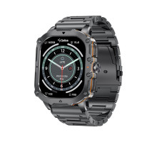 Смарт-годинник Gelius Tactical Heavy (GP-SW016) Black Chrome (2099901019097)