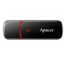 USB флеш накопичувач Apacer 64GB AH333 black USB 2.0 (AP64GAH333B-1)