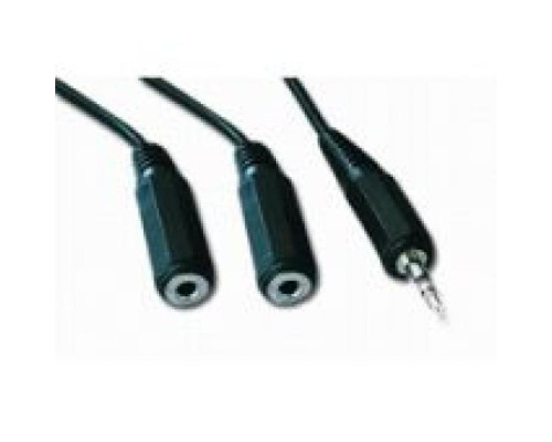 Кабель мультимедійний Jack 3.5 mm M to 2xJack 3.5 mm F 5.0m Cablexpert (CCA-415)