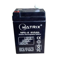 Батарея до ДБЖ Matrix 6V 5AH (NP5-6)