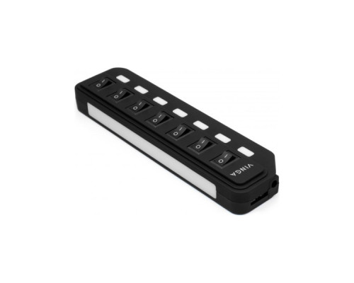 Концентратор Vinga USB3.0 to 7*USB3.0 1m cable with Switch and Power Adapter (VHA3A7B) Концентратор Vinga USB3.0 to 7*USB3.0 1m cable with Switch and Power Adapter (VHA3A7B)