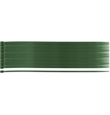 Стяжка Neo Tools 50шт, пластик, 2.5х200мм, зелена (15-977)