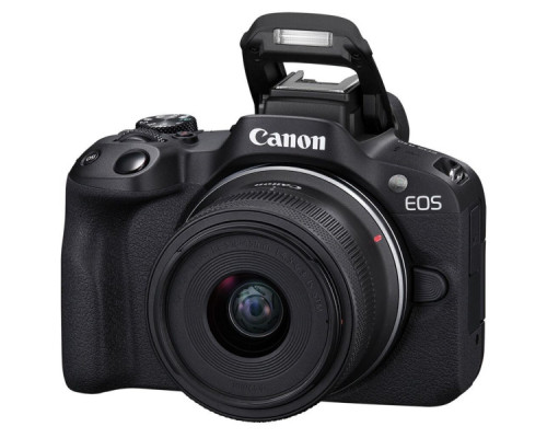 Цифровий фотоапарат Canon EOS R50 + RF-S 18-45 IS STM + RF 75-300 Black (5811C150BA)