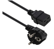 Кабель живлення C19 1.8m 1.5mm 2 copper Vinga (VYPCC191815CU)