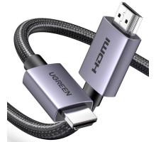 Кабель мультимедійний HDMI M to HDMI M 1.0m V2.0 4K60Hz HD153 black Ugreen (25297)