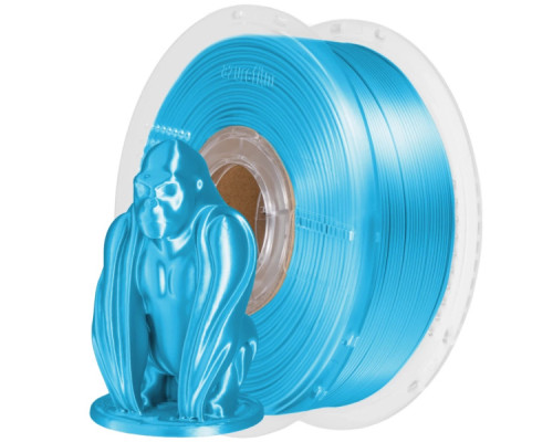 Пластик для 3D-принтера AzureFilm PLA SILK 1,75mm 1kg Sky Blue (FL171-5015)