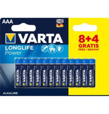 Батарейка Varta AAA Varta LongLife Power * 12 (8+4) (04903121472)