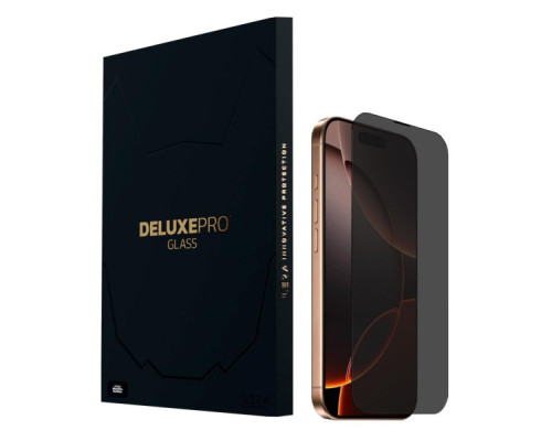 Скло захисне iLera DeLuxe Incognito iPhone 16 Pro (ILINDL16PR)
