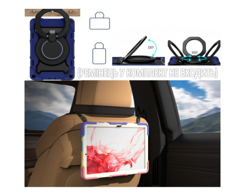 Чохол до планшета BeCover Armor Stand Samsung Galaxy Tab A11 Plus SM-X236B 11.0" Blue (713943)