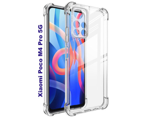 Чохол до мобільного телефона BeCover Anti-Shock Poco M4 Pro Clear (707198) Чохол до мобільного телефона BeCover Anti-Shock Poco M4 Pro Clear (707198)