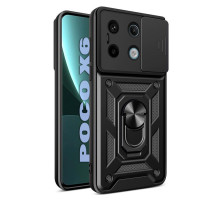 Чохол до мобільного телефона BeCover Military Poco X6 Black (711006)