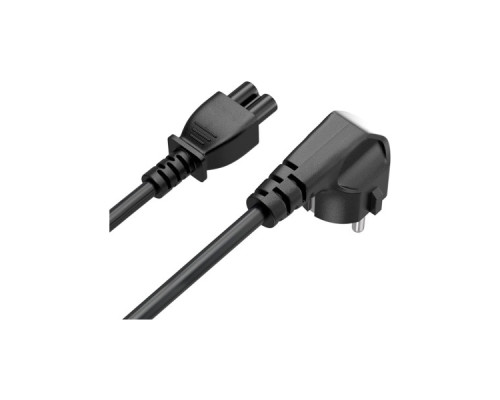Кабель живлення C5 1.0m black ColorWay (CW-CBP084-BK) Кабель живлення C5 1.0m black ColorWay (CW-CBP084-BK)
