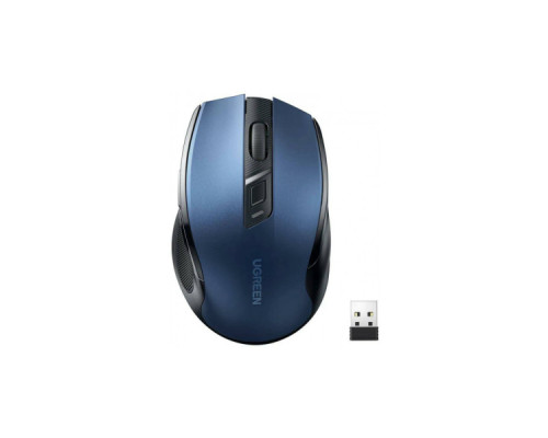 Мишка Ugreen MU006 Ergonomic Wireless Blue (15064)