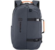 Рюкзак для ноутбука Tavialo 15.6" CityLife TC24 dark-grey, 24л (TC24-124DG)