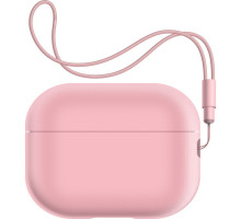 Чохол для навушників Armorstandart Silicone Case with straps для Apple Airpods Pro 2 Pink (ARM68616)