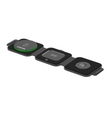 Зарядний пристрій Canyon WS-305 Foldable 3in1 Wireless charger (CNS-WCS305B)