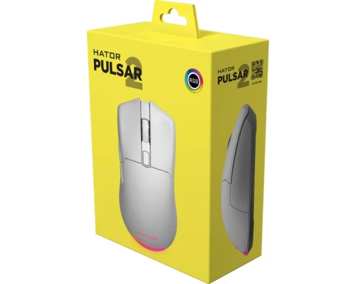 Мишка Hator Pulsar 2 USB White (HTM-511) Мишка Hator Pulsar 2 USB White (HTM-511)