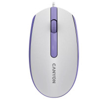 Мишка Canyon M-10 USB White Lavender (CNE-CMS10WL)