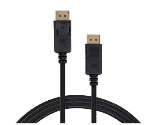 Кабель мультимедійний DisplayPort M to DisplayPort M 1.8m V1.4 4K120/8K60 Vinga (VCPDP141.8)