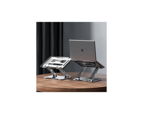 Підставка до ноутбука RTAKO RS-CP75A Dual-Layer Carbon Steel Laptop Stand (6930539527331)