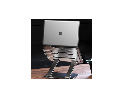 Підставка до ноутбука RTAKO RS-CP75A Dual-Layer Carbon Steel Laptop Stand (6930539527331)