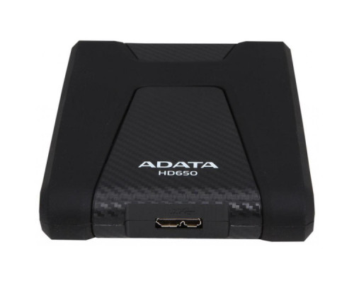 Зовнішній жорсткий диск 2.5" 1TB ADATA (AHD650-1TU31-CBK)
