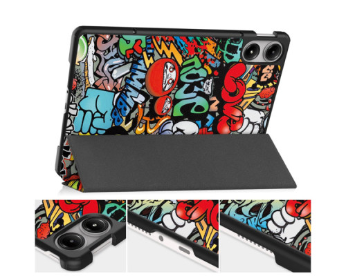 Чохол до планшета BeCover Smart Case Xiaomi Poco Pad / Poco Pad M1 (12.1") Graffiti (711569)