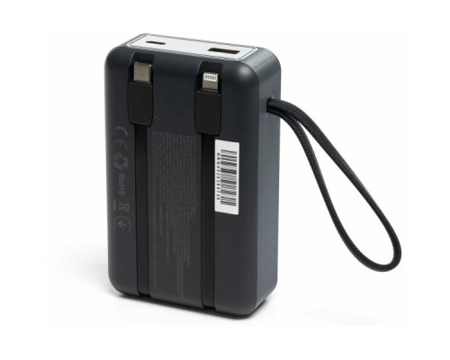 Батарея універсальна Hölmer NRG-03 Hippo 20000mAh 65W Black (NRG-03 Hippo)