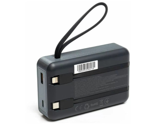 Батарея універсальна Hölmer NRG-03 Hippo 20000mAh 65W Black (NRG-03 Hippo)