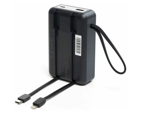 Батарея універсальна Hölmer NRG-03 Hippo 20000mAh 65W Black (NRG-03 Hippo)