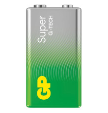Батарейка Gp Крона Super Alcaline 6LF22 9V * 1 ПВХ плівка (1604A-5UE1 / 4891199216282)