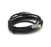 Кабель мультимедійний USB-C to HDMI M 1.8m 4K60Hz black Voltronic (YT-HDMI (M)-Type-C (M)-B)