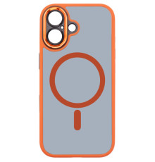 Чохол до мобільного телефона Armorstandart Unit MagCase SE Apple iPhone 17 Orange Black (ARM86315)