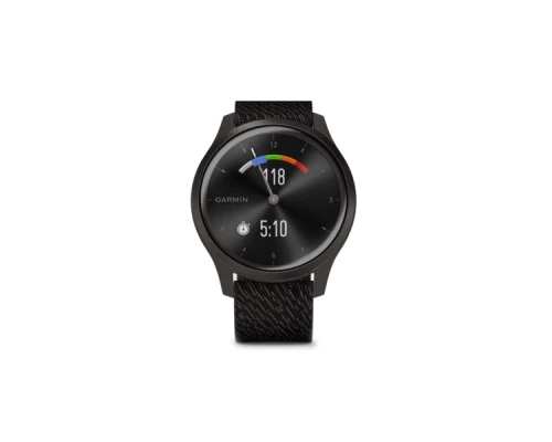 Смарт-годинник Garmin vivomove Style, Graphite, Black Pepper, Nylon (010-02240-23) Смарт-годинник Garmin vivomove Style, Graphite, Black Pepper, Nylon (010-02240-23)