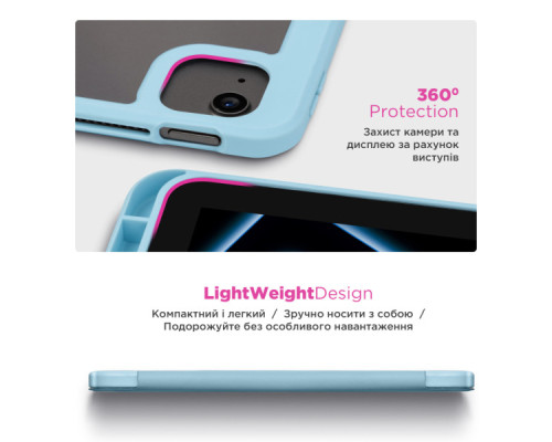 Чохол до планшета Armorstandart Y-Type PEN Redmi Pad Pro / Poco Pad Blue (ARM85543)