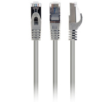 Патч-корд 10м S/FTP Cat 6A CU LSZH grey Cablexpert (PP6A-LSZHCU-10M)